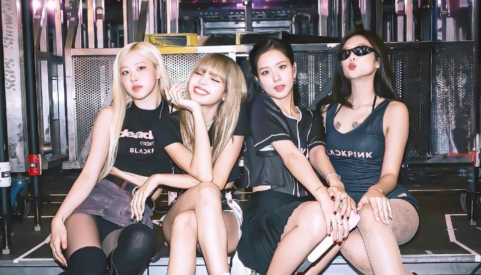 BLACKPINK members Rosé, Lisa, Jisoo, and Jennie behind the scenes of their 2025 world tour before the new album release
