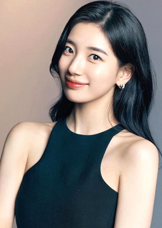 Elegant portrait of Suzy in black dress linked to Suzy marriage rumor