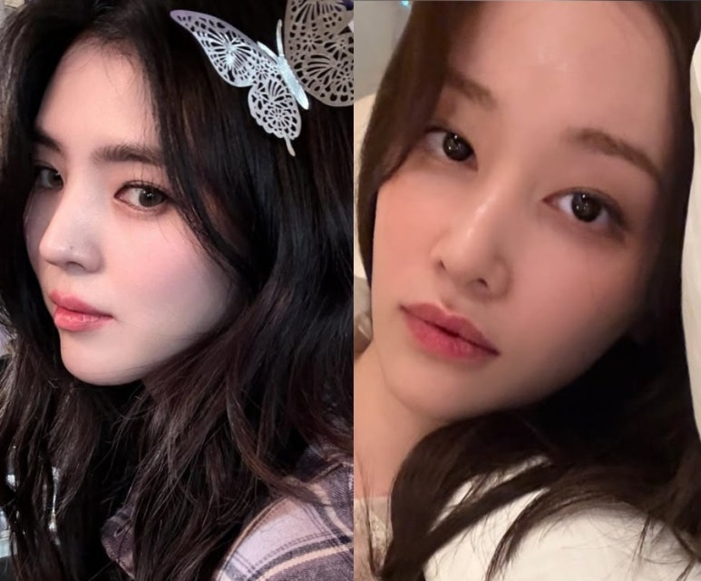 Side-by-side close-up of Han So-hee and Jeon Jong-seo — the fierce duo that powered the Project Y win