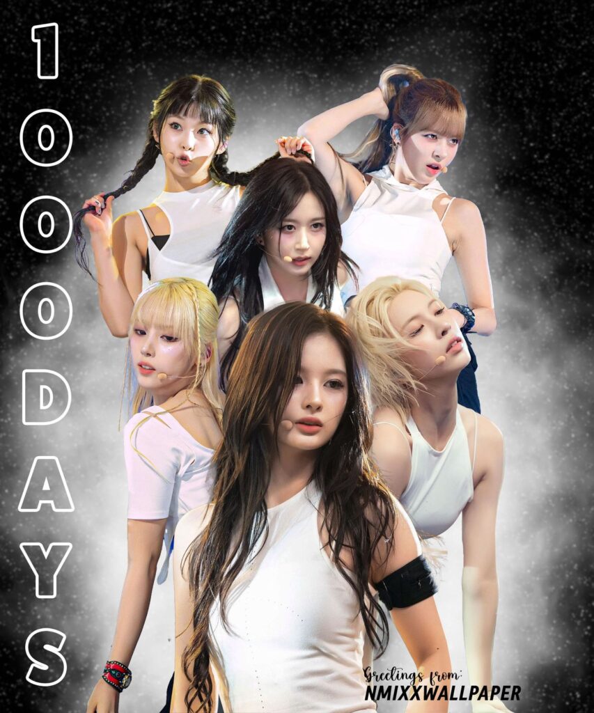 Nmixx marks 1000 days since debut with powerful Blue Valentine stage photos