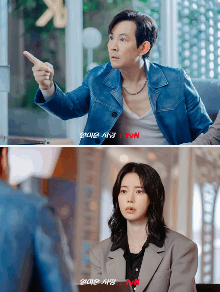 Nice to Not Meet You – Lim Ji-yeon confronts Lee Jung-jae in a heated argument, reflecting explosive chemistry.